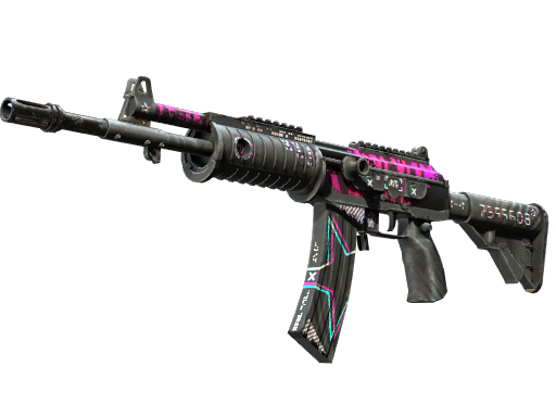 StatTrak™ Galil AR | Chromatic Aberration (Battle-Scarred)