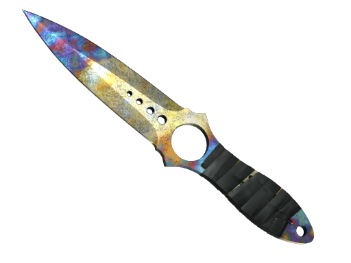 ★ Skeleton Knife | Case Hardened (Battle-Scarred)