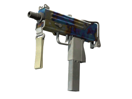 MAC-10 | Case Hardened (Well-Worn)