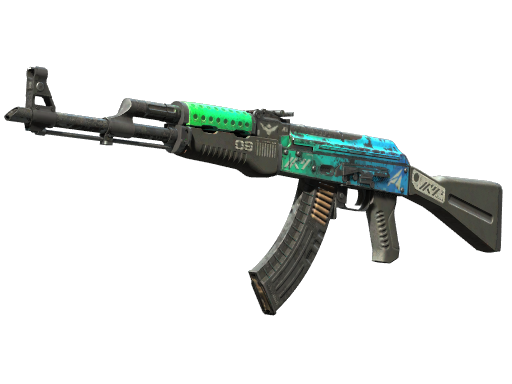 StatTrak™ AK-47 | Ice Coaled (Battle-Scarred)