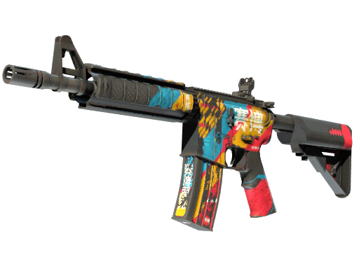 StatTrak™ M4A4 | Cyber Security (Battle-Scarred)