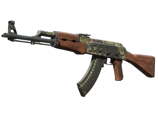 StatTrak™ AK-47 | Jaguar (Battle-Scarred)