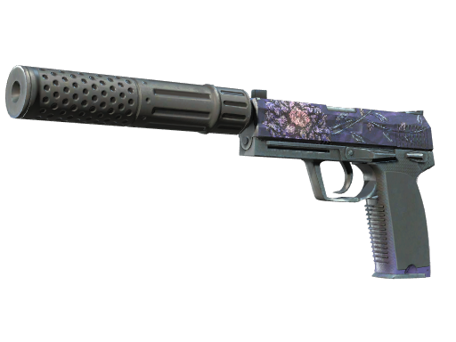 StatTrak™ USP-S | Black Lotus (Minimal Wear)