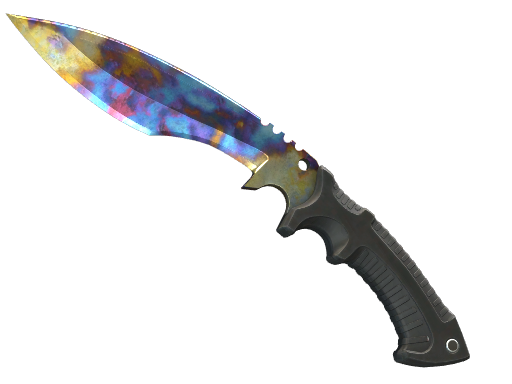 ★ Kukri Knife | Case Hardened (Well-Worn)