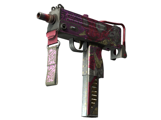 StatTrak™ MAC-10 | Saibā Oni (Battle-Scarred)