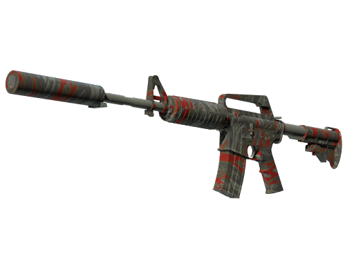 StatTrak™ M4A1-S | Blood Tiger (Minimal Wear)