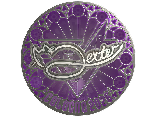 Sticker | dexter (Foil) | Cologne 2026