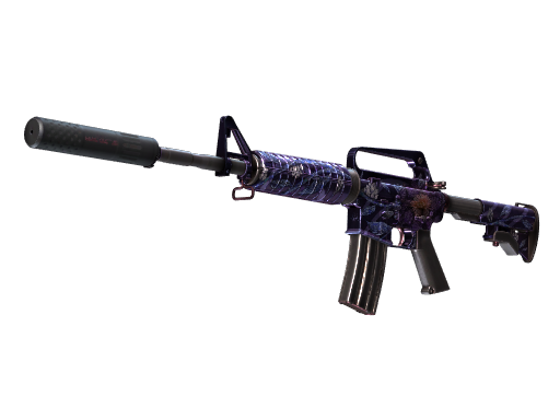 StatTrak™ M4A1-S | Black Lotus (Well-Worn)