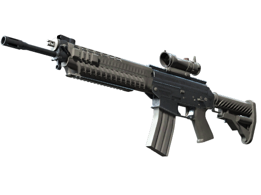 Souvenir SG 553 | Damascus Steel (Factory New)