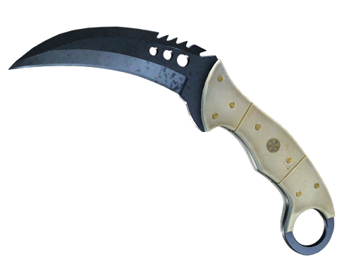 ★ Talon Knife | Blue Steel (Battle-Scarred)