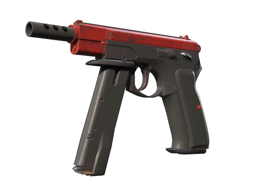 StatTrak™ CZ75-Auto | Crimson Web (Minimal Wear)