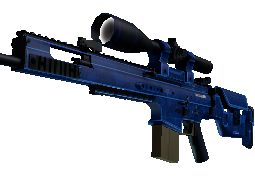 StatTrak™ SCAR-20 | Blueprint (Minimal Wear)