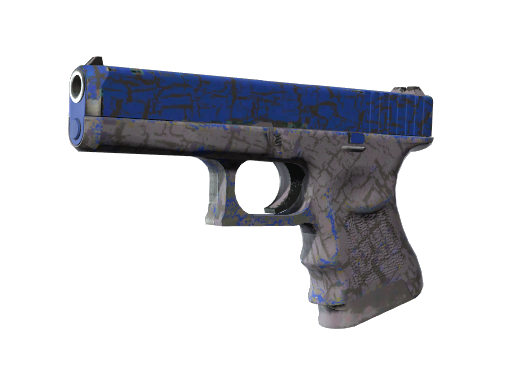 StatTrak™ Glock-18 | Blue Fissure (Field-Tested)