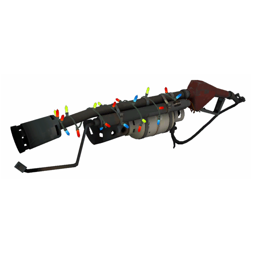 Strange Killstreak Festive Flame Thrower