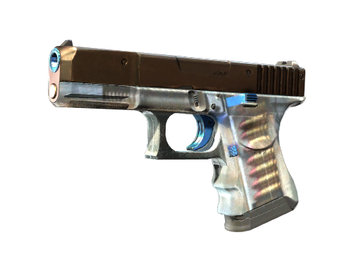 StatTrak™ Glock-18 | Clear Polymer (Well-Worn)