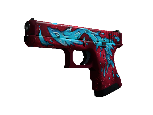 Glock-18 | Water Elemental (Minimal Wear)