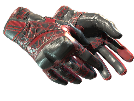 ★ Moto Gloves | Blood Pressure (Well-Worn)