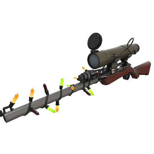 Strange Festivized Professional Killstreak Sniper Rifle