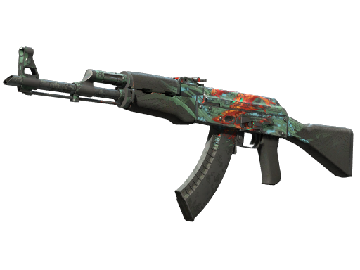 StatTrak™ AK-47 | Aquamarine Revenge (Battle-Scarred)