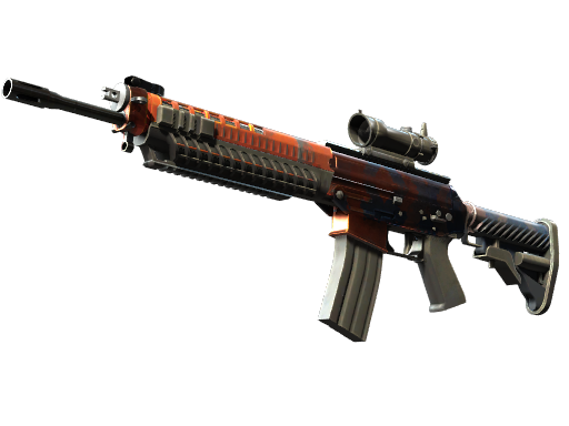 StatTrak™ SG 553 | Danger Close (Factory New)