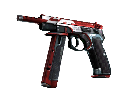 StatTrak™ CZ75-Auto | Red Astor (Minimal Wear)