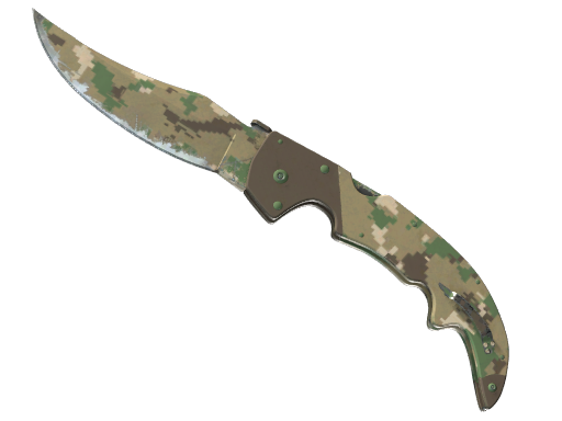 ★ Falchion Knife | Forest DDPAT (Well-Worn)