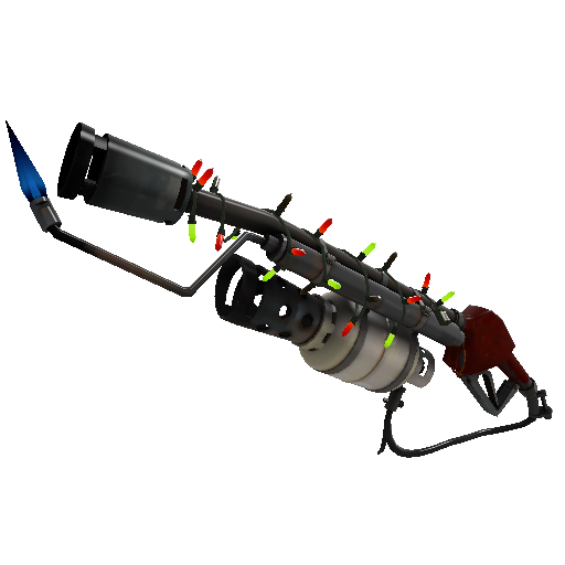 Strange Festivized Killstreak Flame Thrower
