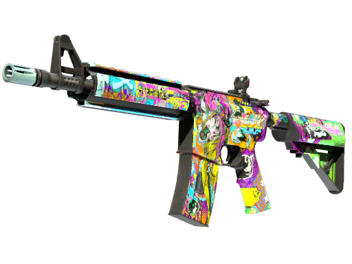 StatTrak™ M4A4 | In Living Color (Minimal Wear)