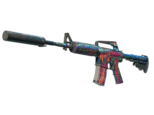 M4A1-S | Hyper Beast (Battle-Scarred)