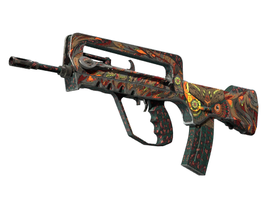 StatTrak™ FAMAS | Eye of Athena (Field-Tested)