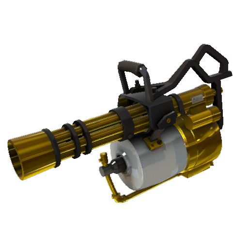 Strange Festivized Australium Minigun