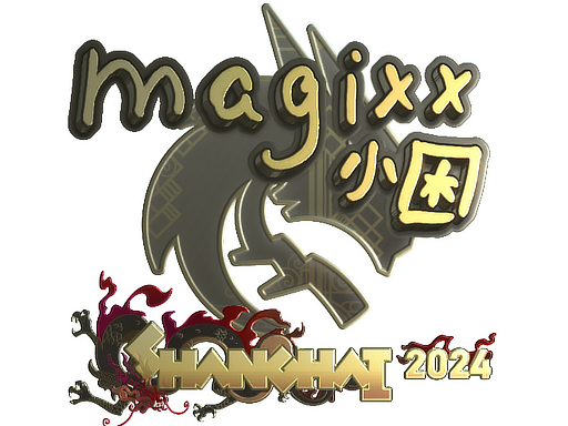 Sticker | magixx (Gold) | Shanghai 2024