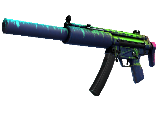 MP5-SD | Phosphor (Well-Worn)