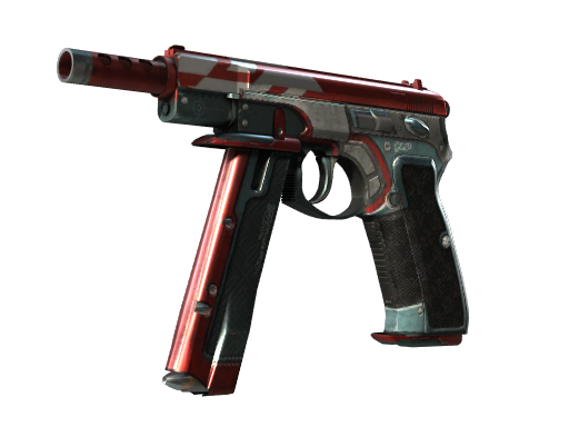 StatTrak™ CZ75-Auto | Red Astor (Minimal Wear)