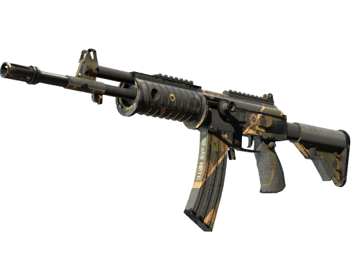 Galil AR | Black Sand (Battle-Scarred)