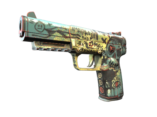 StatTrak™ Five-SeveN | Scrawl (Factory New)