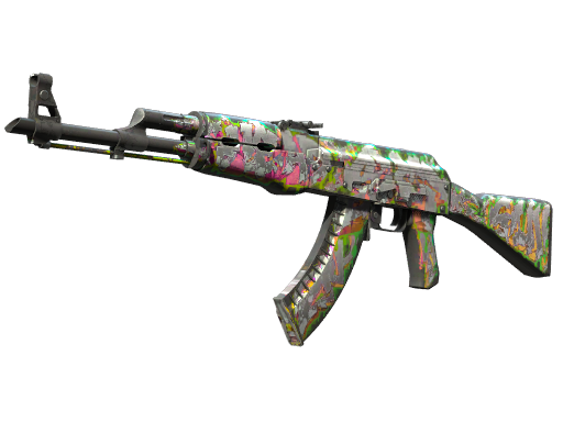 AK-47 | Head Shot (Well-Worn)