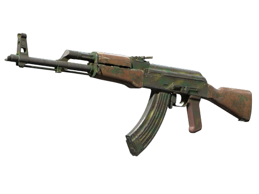 AK-47 | Jungle Spray (Battle-Scarred)