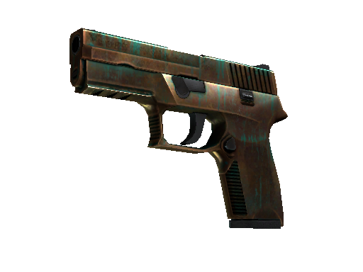 StatTrak™ P250 | Verdigris (Field-Tested)