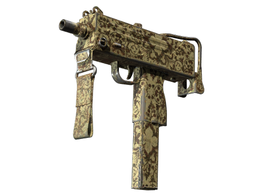 Souvenir MAC-10 | Sienna Damask (Field-Tested)