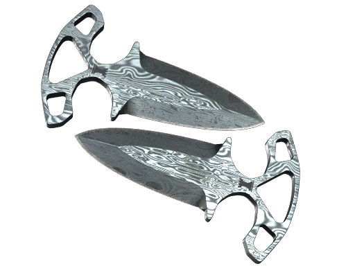 ★ Shadow Daggers | Damascus Steel (Battle-Scarred)