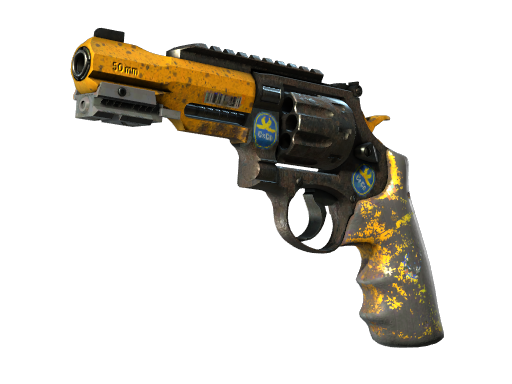 R8 Revolver | Banana Cannon (Battle-Scarred)