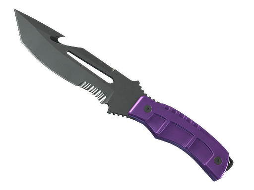 ★ Survival Knife | Ultraviolet (Field-Tested)