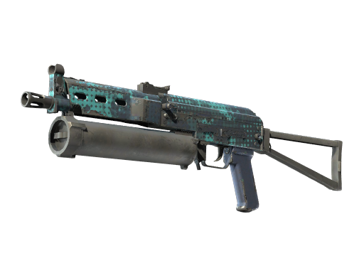 StatTrak™ PP-Bizon | Cobalt Halftone (Field-Tested)