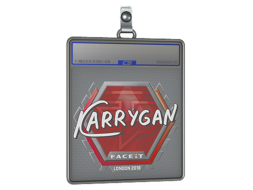 Sticker Slab | karrigan | London 2018