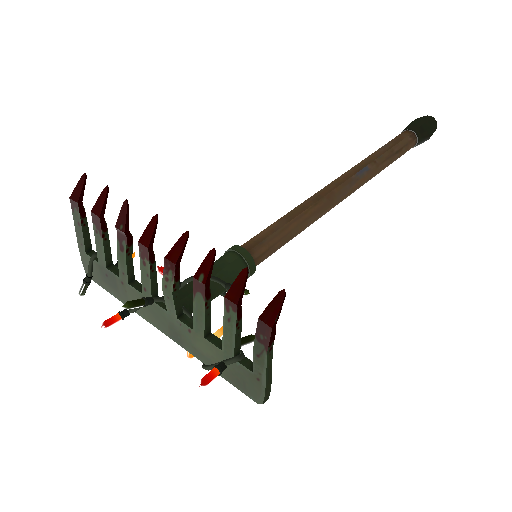 Strange Festivized Professional Killstreak Back Scratcher