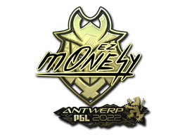 Sticker | m0NESY (Gold) | Antwerp 2022