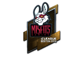 Sticker | Misfits Gaming (Foil) | Boston 2018