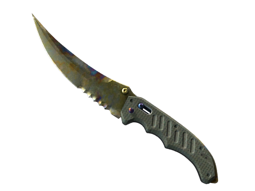 ★ Flip Knife | Case Hardened (Battle-Scarred)