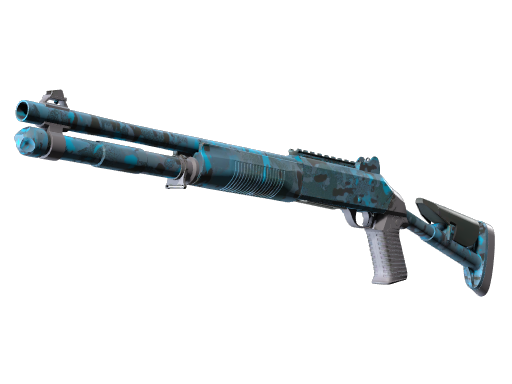 Souvenir XM1014 | VariCamo Blue (Factory New)